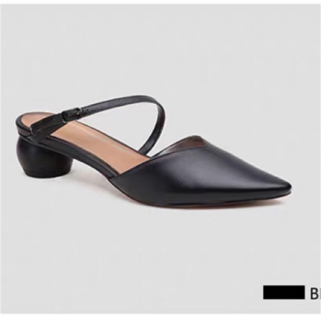 [ SIZE 34-43 ] Mules gót tròn