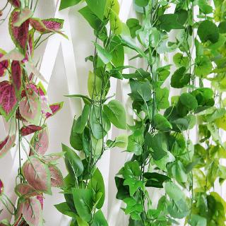 Dây lá giả bằng nhựa trang trí dành cho máy điều hòa không khí