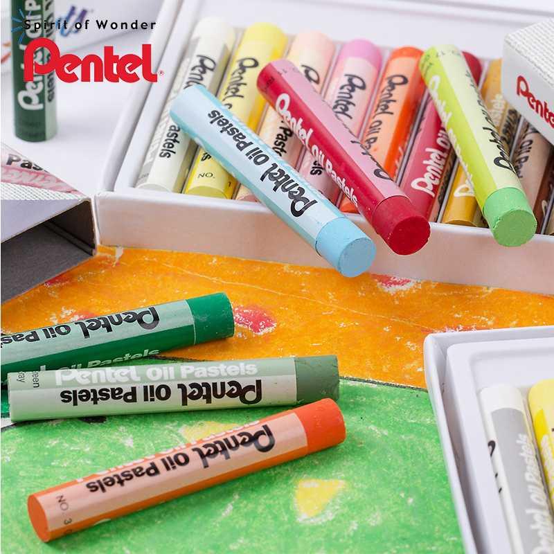 Sáp dầu PENTEL 12/16/25/36/50 Màu CHÍNH HÃNG