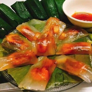 BÁNH BỘT LỌC TÔM THỊT CHUẨN HUẾ 50 CÁI KÈM NƯỚC CHẤM ỚT XANH