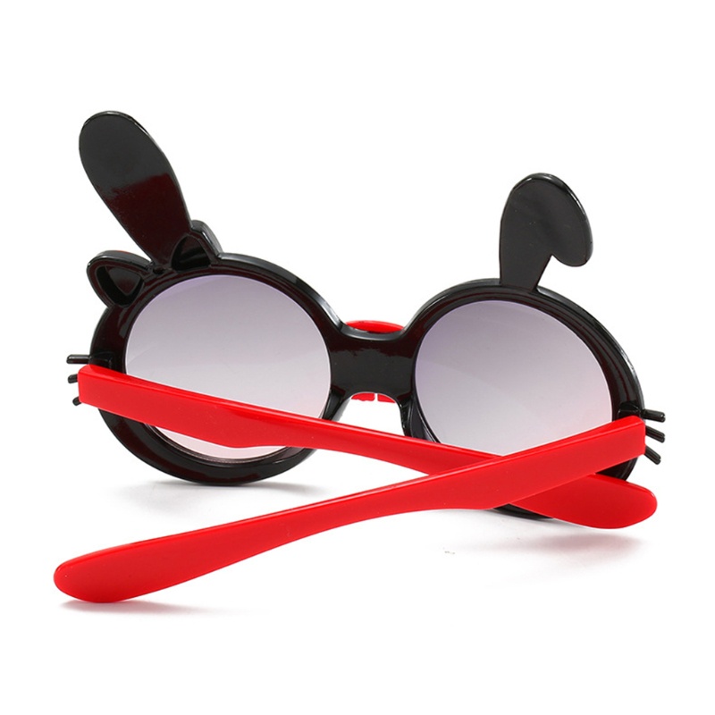 Set 2 Món Gồm Kính Mát / Băng Cài Đầu / Băng Đô Cài Tóc Hình Thỏ Hoạt Hình Dễ Thương Cho Bé Gái