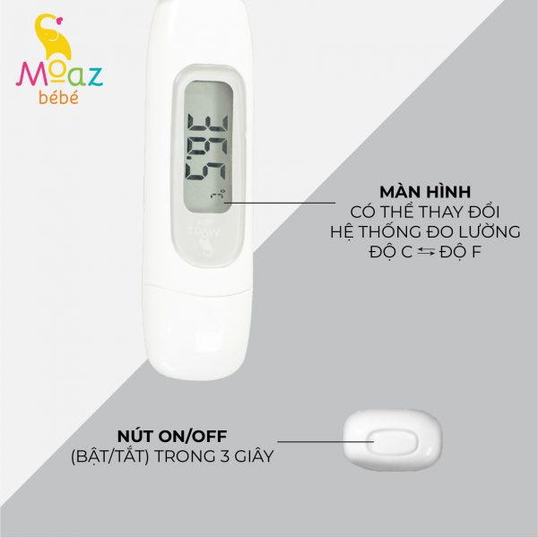 NHIỆT KẾ MOAZ BÉBÉ KỸ THUẬT SỐ MB – 040