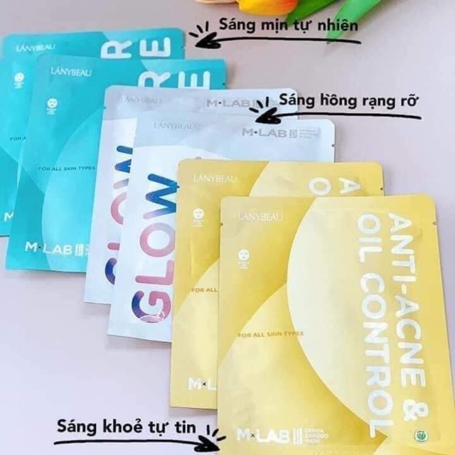 Mặt nạ sợi tre MLAB Sơn Tùng MTP (Chính Hãng)