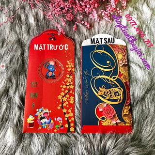 COMBO 10 THIỆP LÌ XÌ TẾT 2020 ĐEM MAY MẮN VÀ TÀI LỘC – TLX326