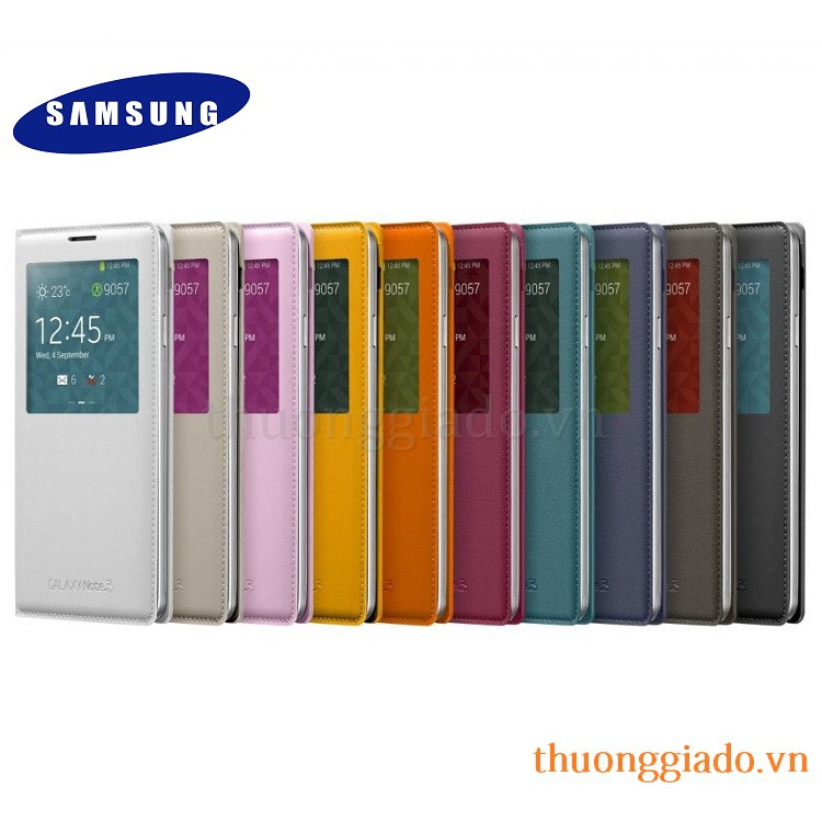 Bao da Samsung Galaxy Note 3 S View Flip Cover chính hãng