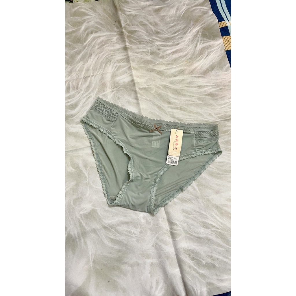 Quần Lót nữ COTTON Lạnh , Thoáng Mát , Viền Ren , Kháng Khuẩn , Đẩy mông tự nhiên