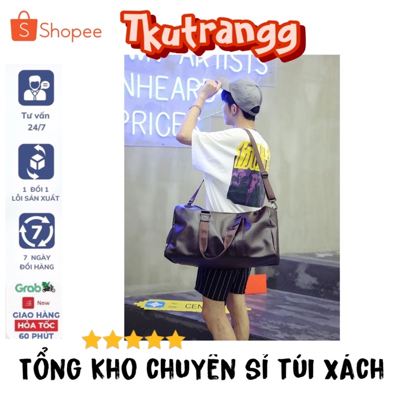 TÚI DU LỊCH SIZE LỚN TÚI TRỐNG DA NAM CAO CẤp! T & A BAGS FASHION -TKUTRANGG