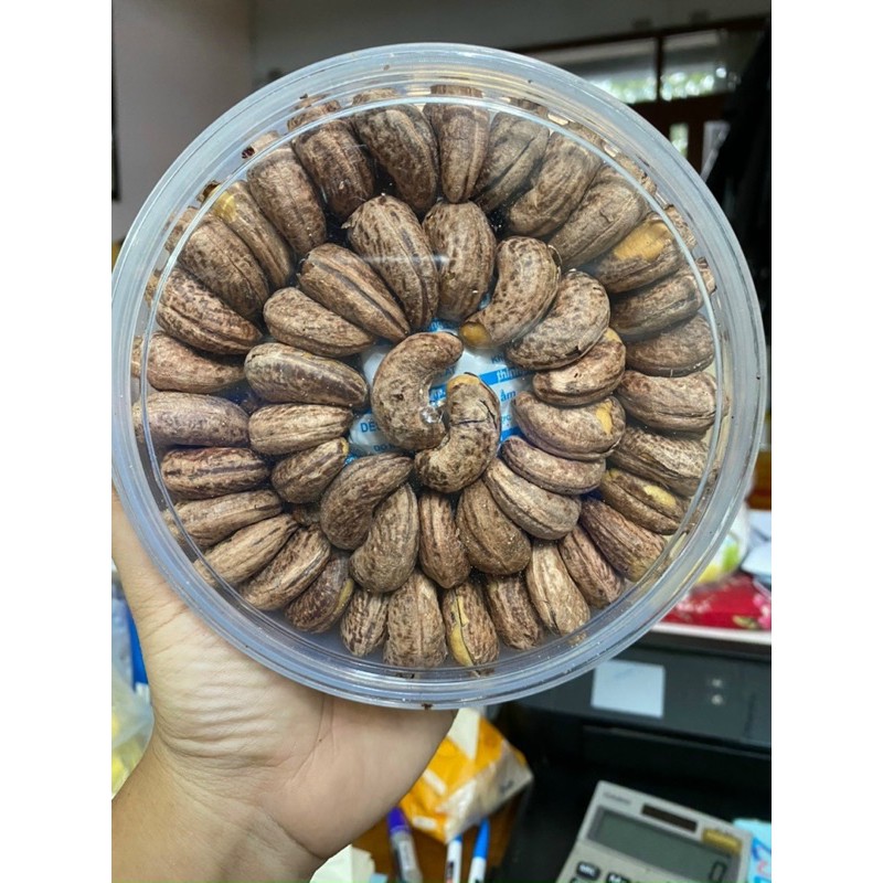 hạt điều rang muối bình dương hộp 500gram