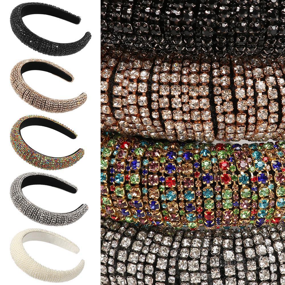 MIH Băng Đô Cài Tóc Đính Đá Pha Lê Sang Trọng Cho Cô Dâu