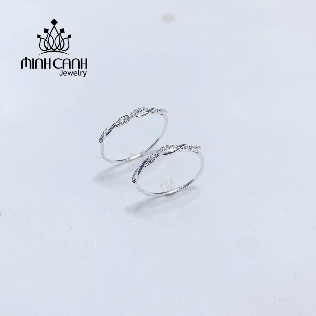 Nhẫn Bạc Mảnh Xoắn Minh Canh Jewelry