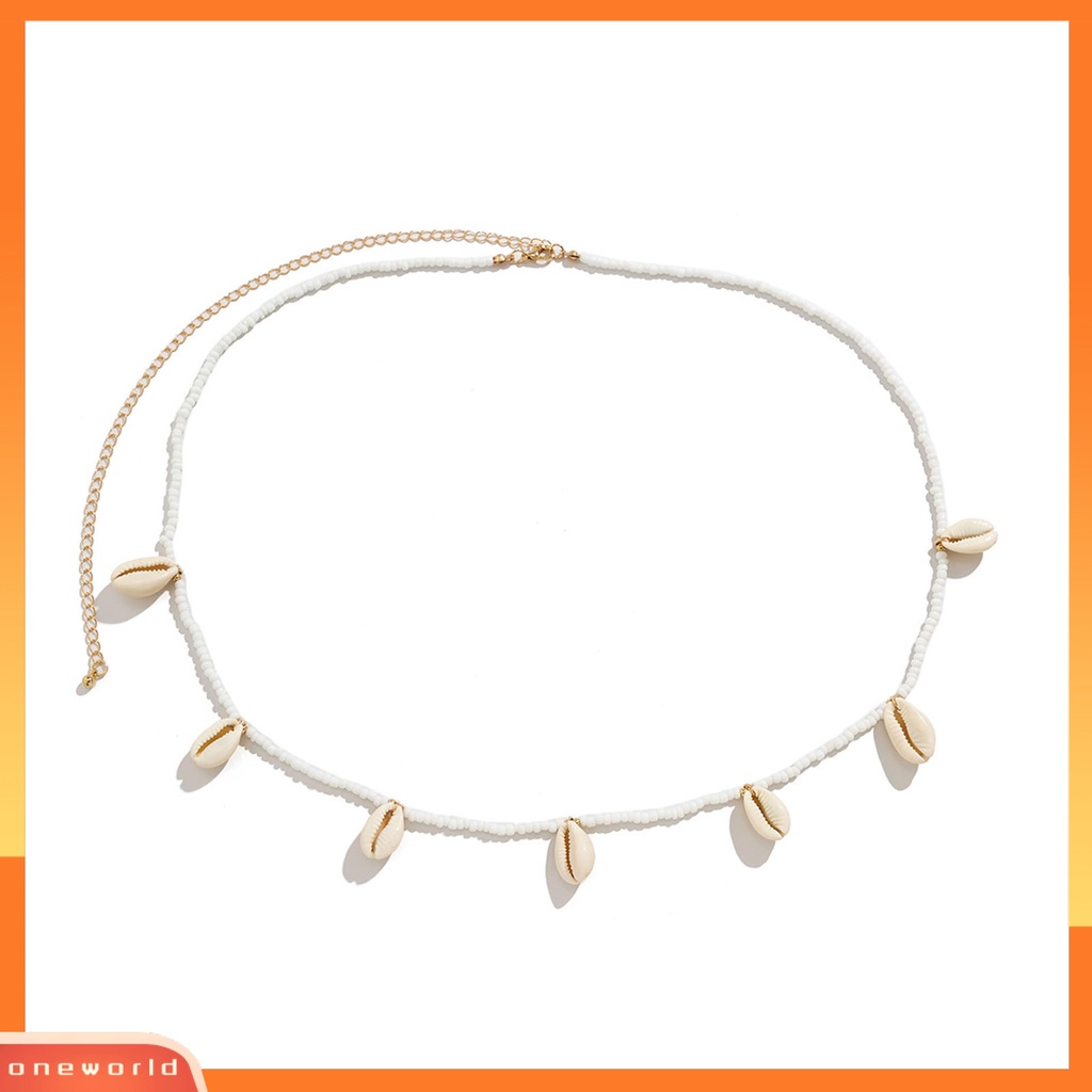 |Áo Thun In Hình ONEOR Thời Trang Năng Động| Vỏ Sò Thắt Lưng Dạng Chuỗi Hạt Phong Cách Cổ Điển Chống Vỡ Dành Cho Đi Biển