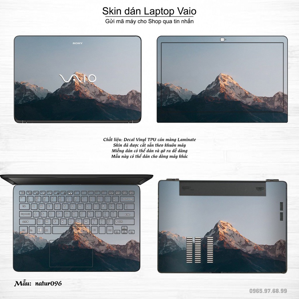 Skin dán Laptop Sony Vaio in hình thiên nhiên _nhiều mẫu 5 (inbox mã máy cho Shop)