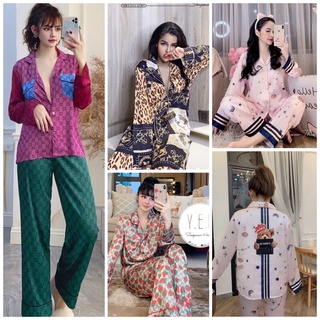 Đồ bộ thiết kế lụa latin QC các kiểu sang chảnh