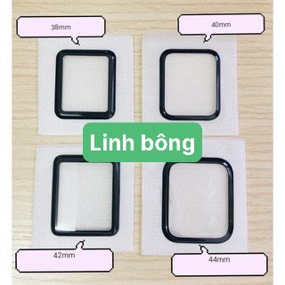 (FULL HỘP) Kính cường lực Apple watch size 38, 40, 42, 44mm màn hình cong bảo vệ máy seri 12345