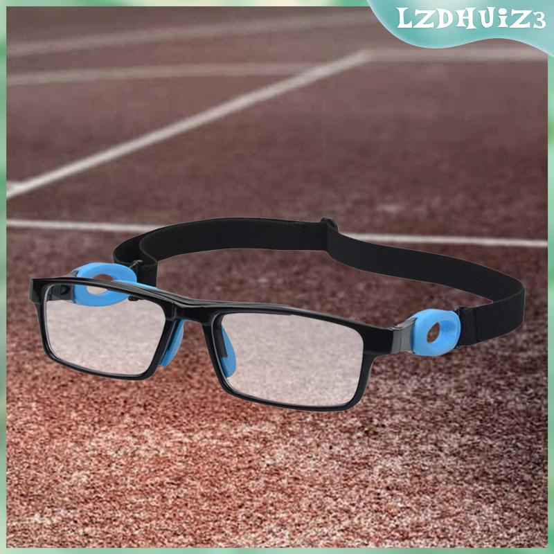 Kính Bảo Vệ Mắt Khi Chơi Bóng Rổ / Tennis / Đạp Xe Có Dây Đeo Co Giãn Điều Chỉnh Được lzdhuiz3