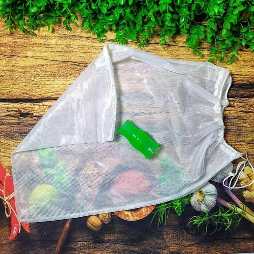 Túi Lọc Nước Cốt Dừa, Lọc Rau Má, Sữa Đậu Bằng Lưới Đa Năng - Kích Thước 30x35cm