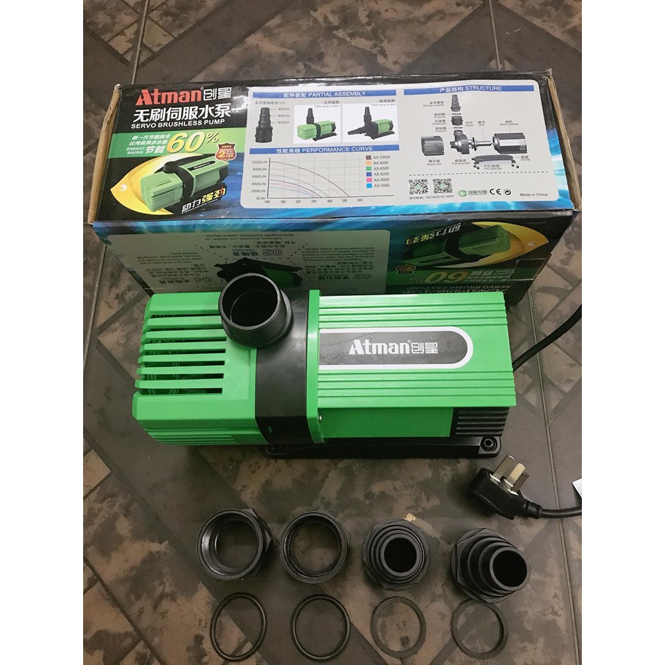 Bơm Atman AX Cho Bể Cá Cảnh