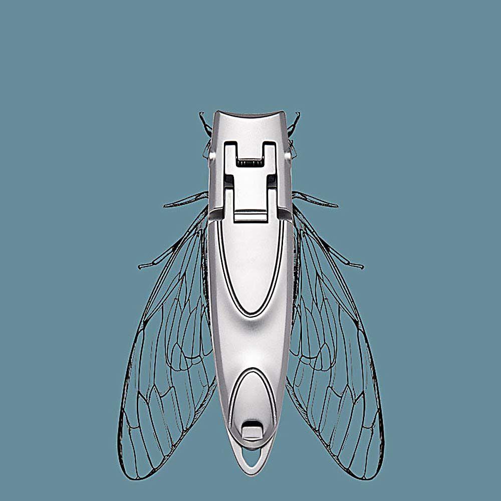 Kìm Cắt Móng Tay Không Vón Cục Nhọn|Dụng Cụ Cắt Móng Tay Hình Cicada