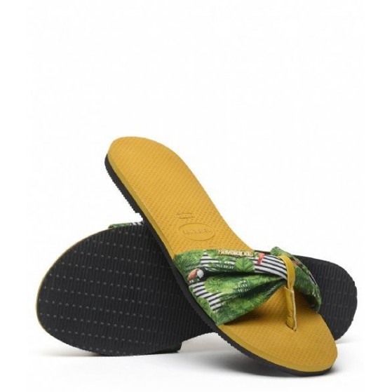 DÉP NỮ HAVAIANAS YOU SAINT BURNED YELLOW FLIP FLOP