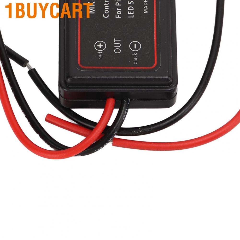 1buycart Car LED Marker Pilot Tail Light Controller IP65 Waterproof Red 18AWG for Cars SUVs Vans Trucks Trailers