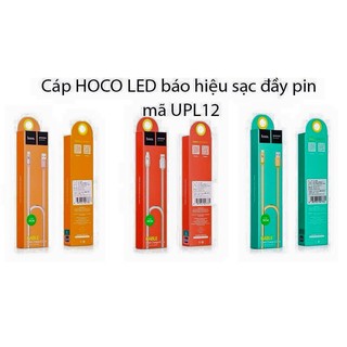 Cáp Hoco Led 1,2m TYPE C UPL12 Có Đèn Báo Sạc Pin