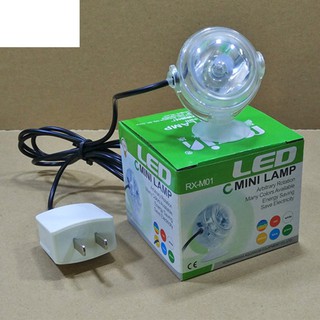 Đèn led đổi màu mini, Đèn trang trí bể cá, đèn led trang trí