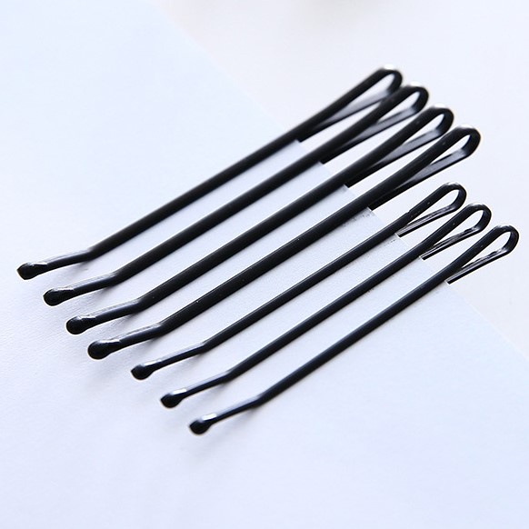 Kẹp Tăm Kẹp Xước Màu Đen Kẹp Xước Mái Giúp Độn Phồng Tóc Bộ 60 Cây