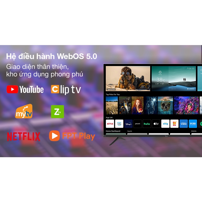 Smart Tivi Casper 4K 55 inch 55UW6000 | BigBuy360 - bigbuy360.vn