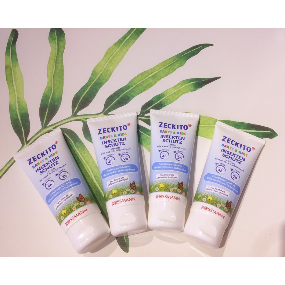 Gel bôi chống muỗi và côn trùng Zeckito InsektenSchutz 100ml