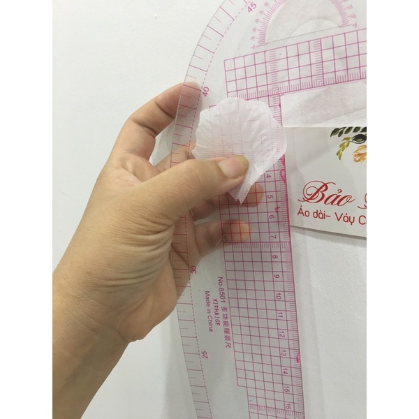 50 hoa vải thủ công loại đẹp dùng kết áo trang trí