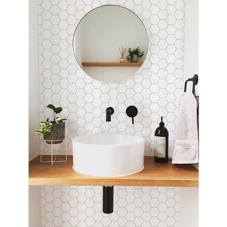 Decal dán nhà tắm khổ lớn 500x60cm - Decal nhà vệ sinh màu Pastel đa dạng mẫu - Chống thấm nước - HN Decor