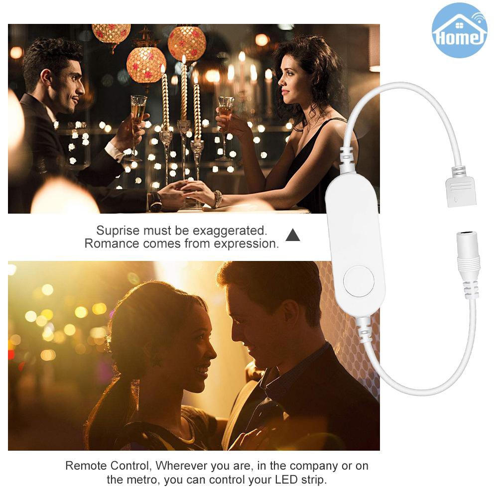 Bộ điều khiển đèn LED không dây thông minh bằng giọng nói RGBW chỉnh màu qua ứng dụng Google Home/Amazon Alexa IFTTT | BigBuy360 - bigbuy360.vn