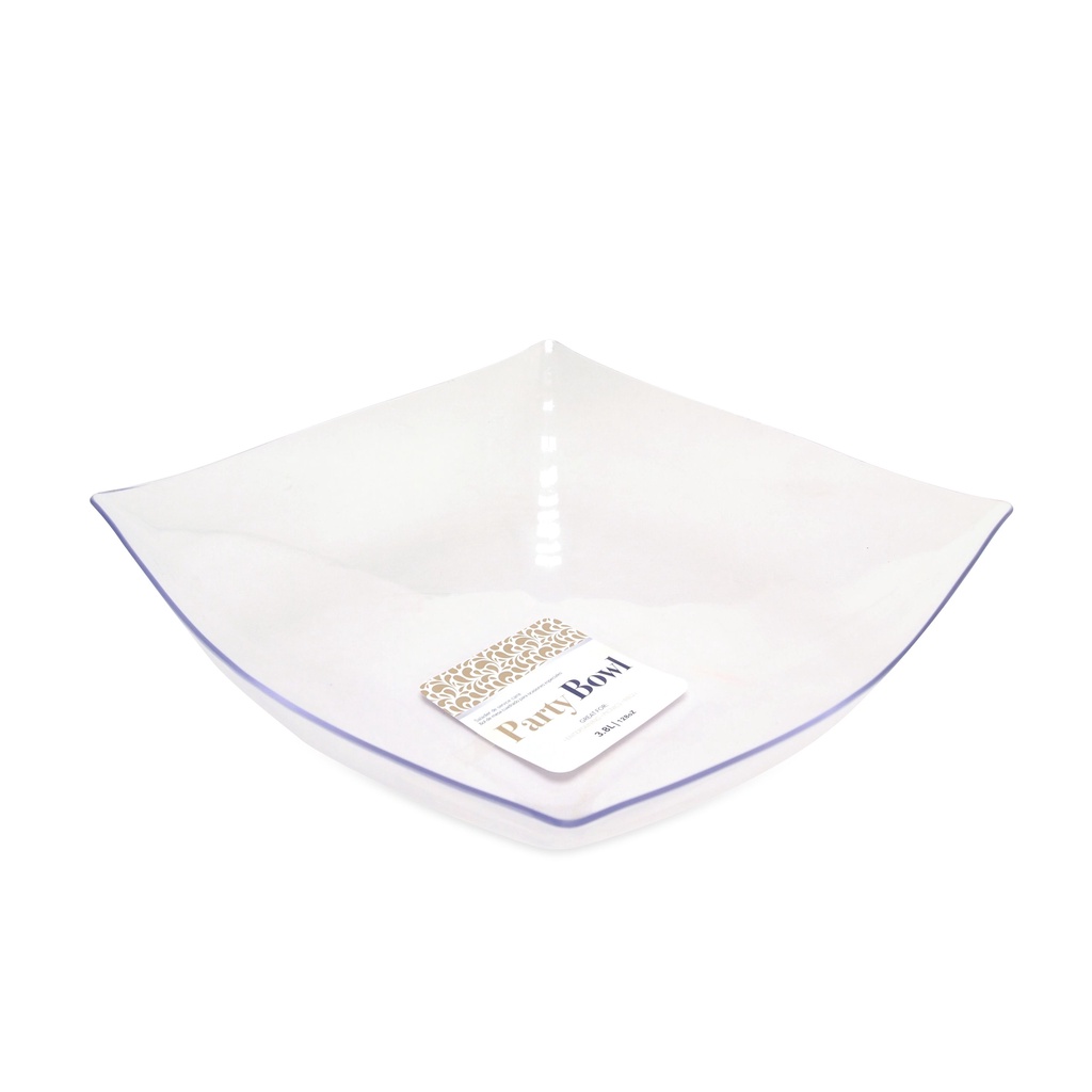 Tô Trong Suốt Hình Vuông 128oz Uncle Bills YT0049