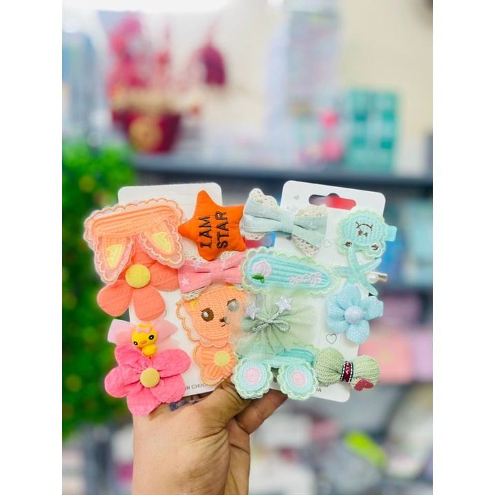 Set kẹp trẻ em siêu dễ thương