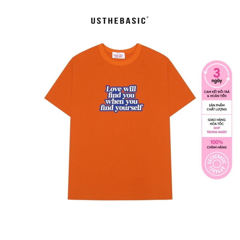 Usthebasic - Áo thun Love Will Find You Tshirt