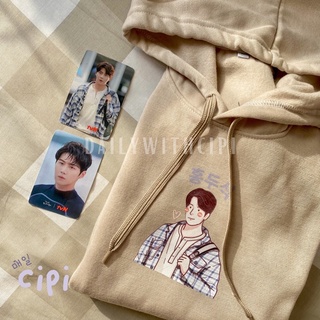 Chacha hometown áo hoodie kim seon ho / hong du shik