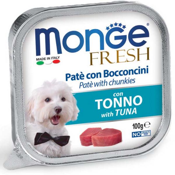Pate Monge Cho CHÓ Nhiều Vị Thơm Ngon 100g Italy