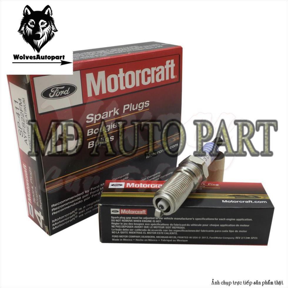 Bugi Motorcraft Platinum Ford chân dài