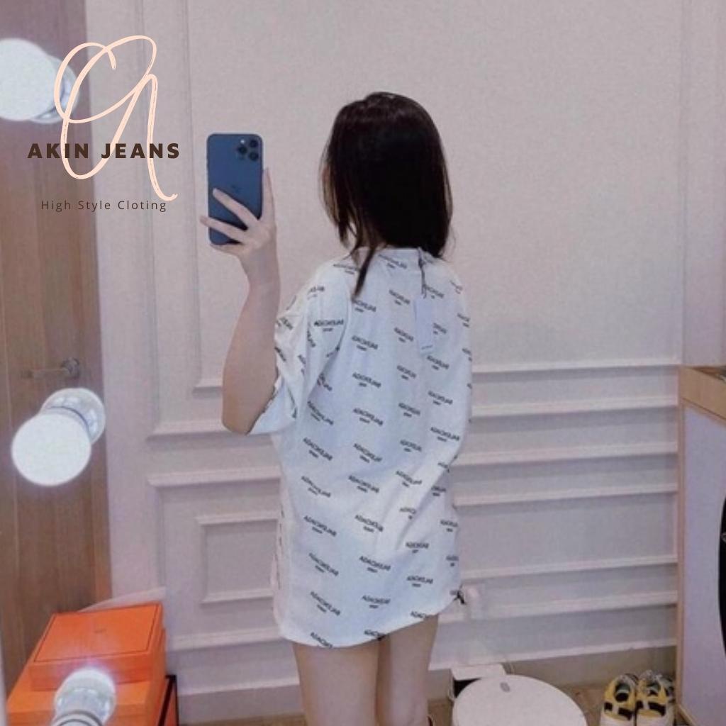 Áo Phông BB Tay Lỡ Unisex, Áo Thun Vải Cotton Siêu Hot, Akin Jeans APBB