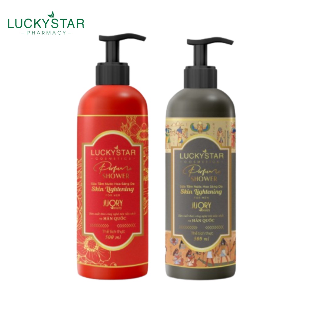 Sữa Tắm Nước Hoa Sáng Da Cao Cấp Lucky Star - 500ml