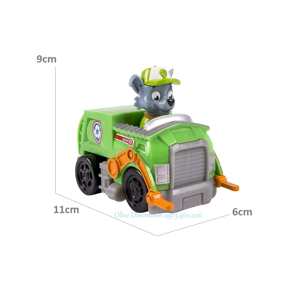 ROCKY ☘️ Chó cứu hộ lái xe nâng màu xanh lá - Rescue Racer - Những chú chó cứu hộ Paw Patrol