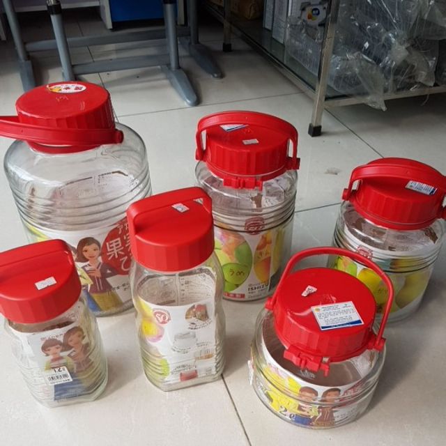 HŨ/ BÌNH THỦY TINH CAO CẤP NHẬT BẢN