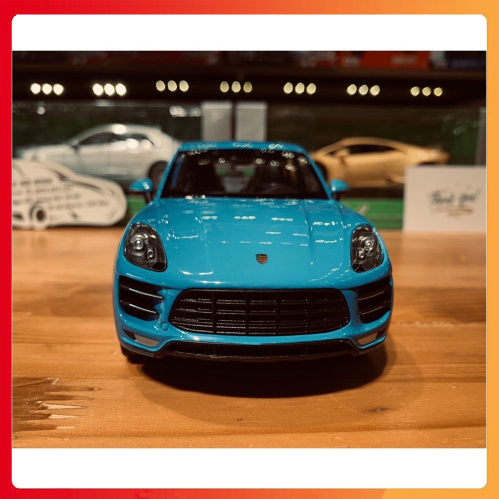 Xe mô hình Porsche Macan Turbo tỉ lệ 1:24 hãng Welly