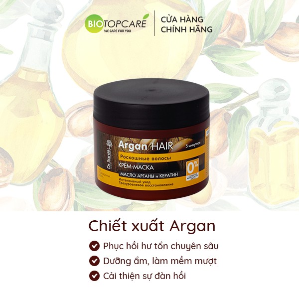 Kem ủ xả Argan suôn mượt, phục hồi chuyên sâu 300 ml | BigBuy360 - bigbuy360.vn