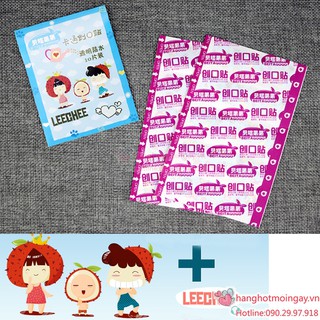 Combo 100 miếng dán băng keo cá nhân hoạt hình E11