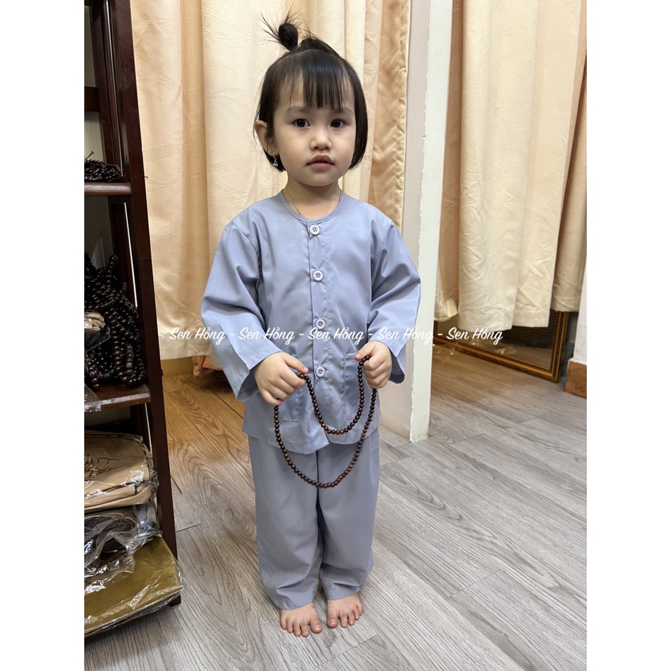 👶 ĐỒ LAM ĐI CHÙA ĐI CHƠI CHO BÉ - SET QUẦN ÁO BÀ BA dễ thương - Bà ba trẻ em bé trai bé gái