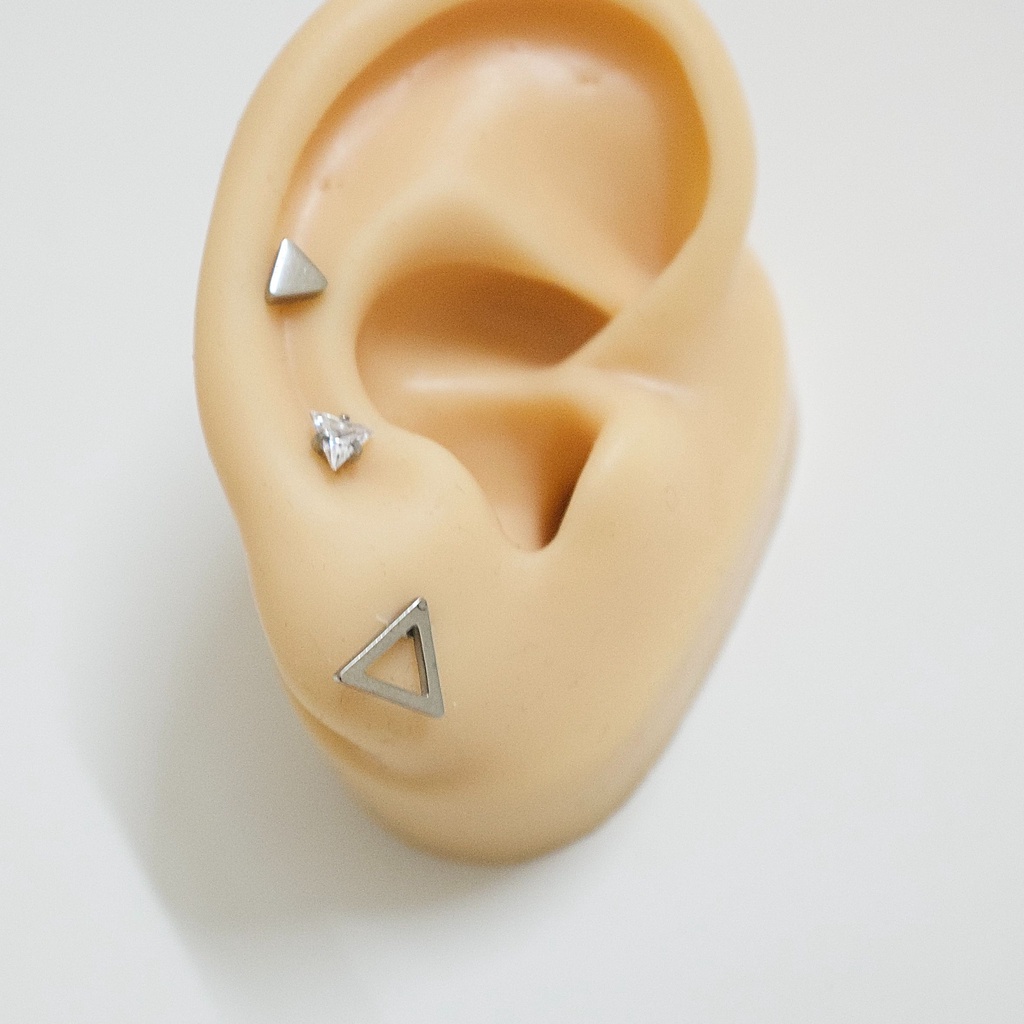 [COMBO] Tiết Kiệm 10-15K Set Khuyên Tai Bông Tai Titan Unisex Không Đen Không Ngứa Không Gỉ Sét Không Dị Ứng Titan