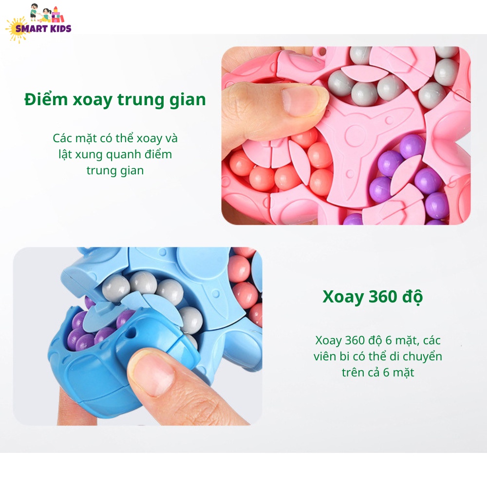 Khối Rubik – Spinner Xoay 360 Độ, Đồ Chơi Giáo Dục Phát Triển Trí Não Cho Mọi Lứa Tuổi