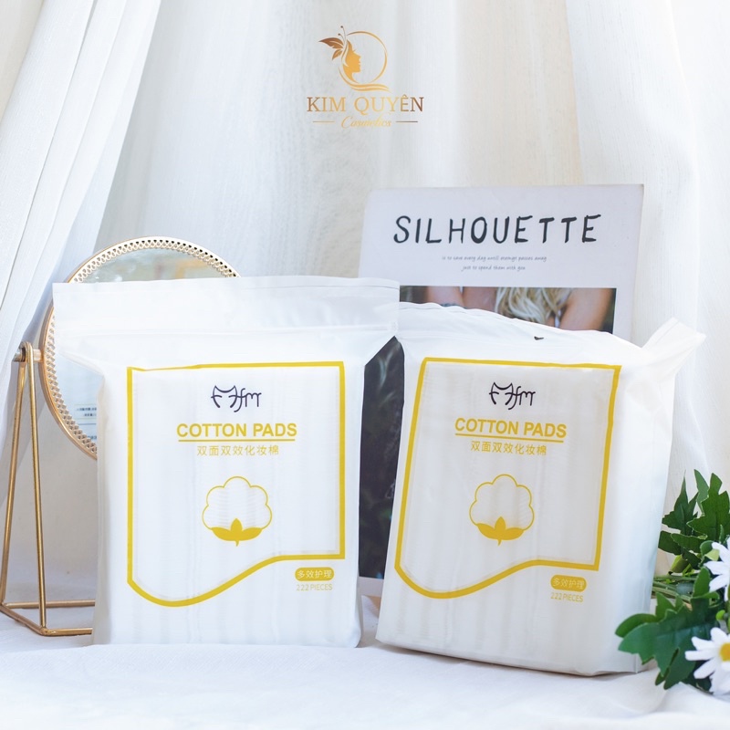 BÔNG TẨY TRANG COTTON PADS 222 MIẾNG