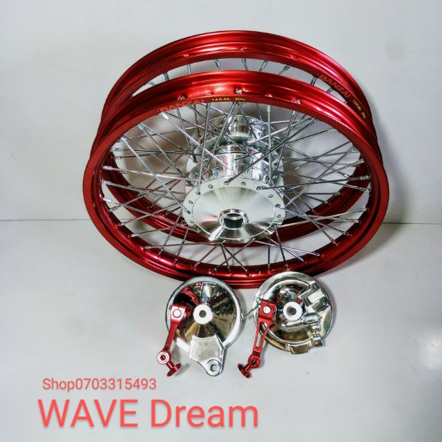 CẶP BÁNH CĂM WAVE DRAEM THẮNG ĐÙM NIỀN BANZAI THÁI 1.41.4 KÈM HAI MÁ ĐÙM